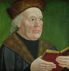 Burmistrz Hermann Langenbeck, ok. 1515 (olej na desce dębowej) autorstwa Wilm Dedecke