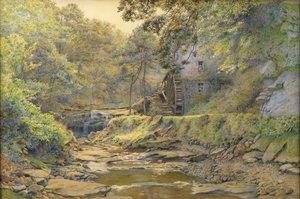 Młyn Yorkshire, 1886 autorstwa Wilmot Pilsbury