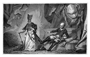 Karol XII Szwedzki i wielki wezyr, 1709-1713.