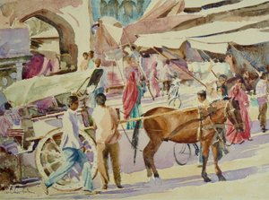 680 Targ z wieżą zegarową, Jodhpur