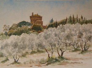 883 Pal Massaini, nr Pienza autorstwa Wilson Clive