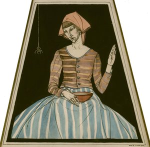Mała panna Muffet autorstwa Winifred Knights