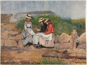 Córka rybaka autorstwa Winslow Homer