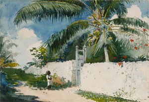 Ogród w Nassau autorstwa Winslow Homer