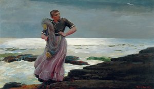 Światło na morzu, 1897 autorstwa Winslow Homer