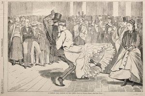 Bal paryski - Taniec w kasynie, 1867. autorstwa Winslow Homer