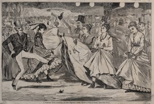 Paryski bal – Taniec w Mabille w Paryżu autorstwa Winslow Homer
