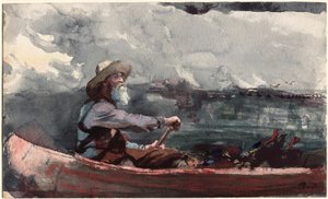 Przewodnik po Adirondacks autorstwa Winslow Homer