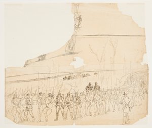 Kolumna Piechoty w Marszu autorstwa Winslow Homer