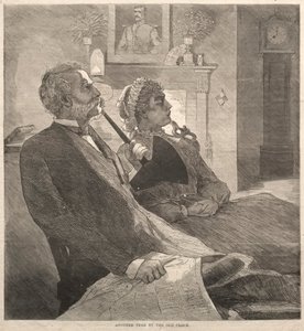 Kolejny rok według starego zegara, 1870. autorstwa Winslow Homer