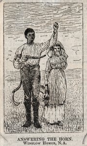 Odpowiadanie na klakson autorstwa Winslow Homer