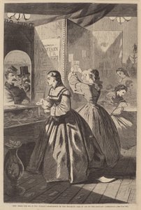 Wszystko dla mnie, jeśli zechcesz - Poczta Brooklyn Fair in Aid of..., opublikowana 1864 autorstwa Winslow Homer