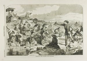 Sierpień na wsi - wybrzeże morskie autorstwa Winslow Homer