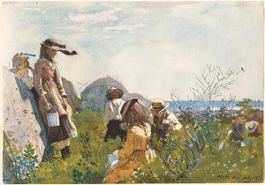 Zbieracze jagód autorstwa Winslow Homer