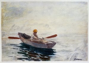 Chłopiec w łodzi autorstwa Winslow Homer