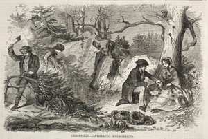 Boże Narodzenie – Evergreens na spotkanie świąteczne autorstwa Winslow Homer