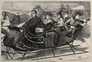 Dzwonki bożonarodzeniowe, 1869. autorstwa Winslow Homer