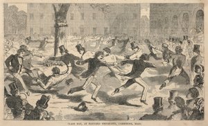 Dzień zajęć na Uniwersytecie Harvarda, Cambridge, Mass., z Ballou