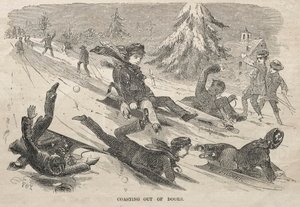 Wybrzeże poza drzwiami autorstwa Winslow Homer