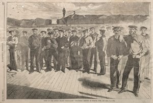Załoga United States Steam-Sloop Colorado, wysłana do Bostonu, czerwiec 1861, 1861. autorstwa Winslow Homer
