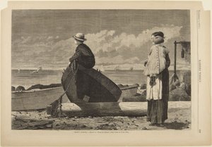 Tata idzie! autorstwa Winslow Homer