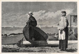 Nadchodzą tatusiowie!, 1873. autorstwa Winslow Homer
