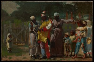 Ubieranie się na karnawał autorstwa Winslow Homer