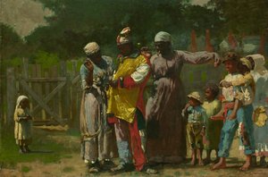 Ubiór na karnawał, 1877. autorstwa Winslow Homer