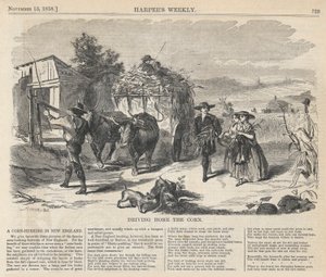 Jadąc do domu kukurydzą, z Harper autorstwa Winslow Homer