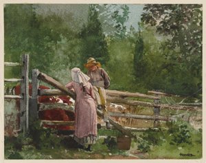 Pora karmienia autorstwa Winslow Homer