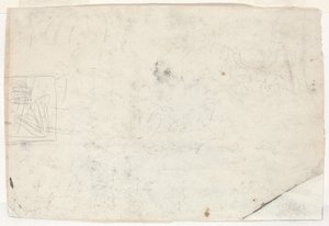 Rysunek na koniu i innych badaniach [verso] autorstwa Winslow Homer