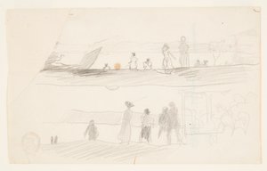 Liczby patrzące w stronę zatoki autorstwa Winslow Homer