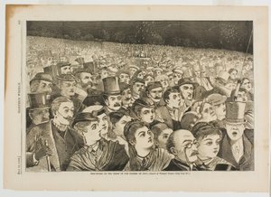 Sztuczne ognie w noc czwartego lipca autorstwa Winslow Homer