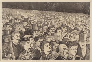 Fire Works w nocy 4 lipca, opublikowane 1868. autorstwa Winslow Homer