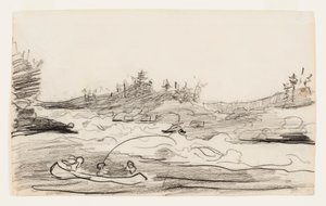 Rybacy w bystrzach autorstwa Winslow Homer