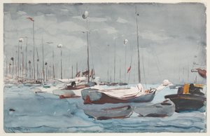 Łodzie rybackie, Key West autorstwa Winslow Homer