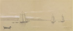 Flota rybacka w Gloucester autorstwa Winslow Homer