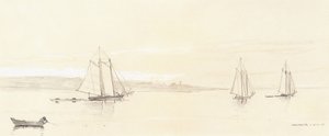Flota rybacka w Gloucester autorstwa Winslow Homer