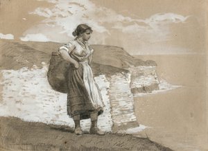 Szef Flamborough, Anglia autorstwa Winslow Homer