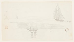 Cztery szkunery autorstwa Winslow Homer