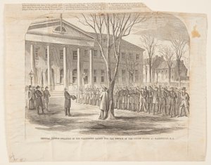 Generał Thomas Swearing in the Volunteers Called to the Service of the United States w Waszyngtonie autorstwa Winslow Homer