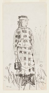 Dziewczyna z wiaderkiem autorstwa Winslow Homer