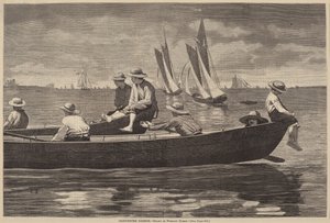 Gloucester Harbor, opublikowana w 1873 r. autorstwa Winslow Homer
