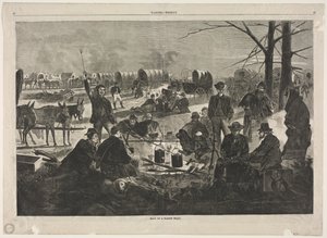 Postój karawany wozów autorstwa Winslow Homer