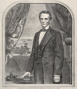 Abraham Lincoln, urodzony w Kentucky 12 lutego 1809 r. autorstwa Winslow Homer