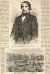 Czcigodny Elihu B. Washburne z Illinois, przewodniczący Komisji Handlu, z Harper