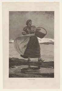 Wewnątrz baru autorstwa Winslow Homer