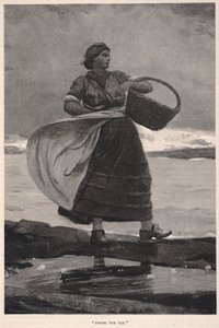 Wewnątrz baru, z The Century Magazine, listopad 1883 r. autorstwa Winslow Homer