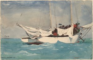 Key West, kotwica holownicza, 1903. autorstwa Winslow Homer