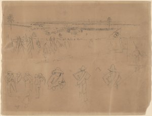 Składy i rowy [recto] autorstwa Winslow Homer